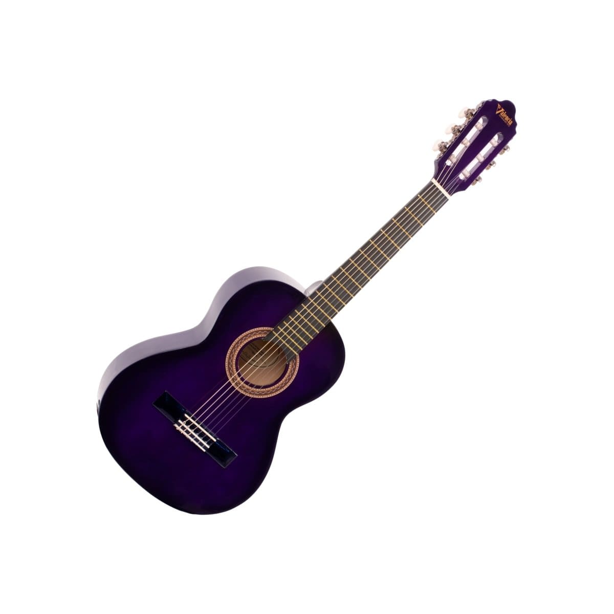 Valencia Guitar Valencia 1/2 Size Classical Guitar Purple Sunburst VC102PPS - Byron Music