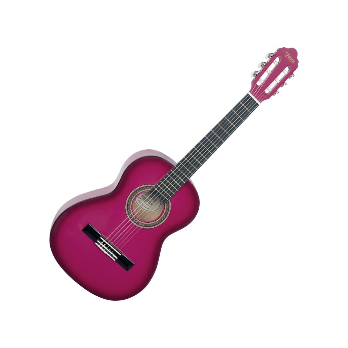 Valencia Guitar Valencia 3/4 Size Classical Guitar Pink Sunburst VC103PKS - Byron Music