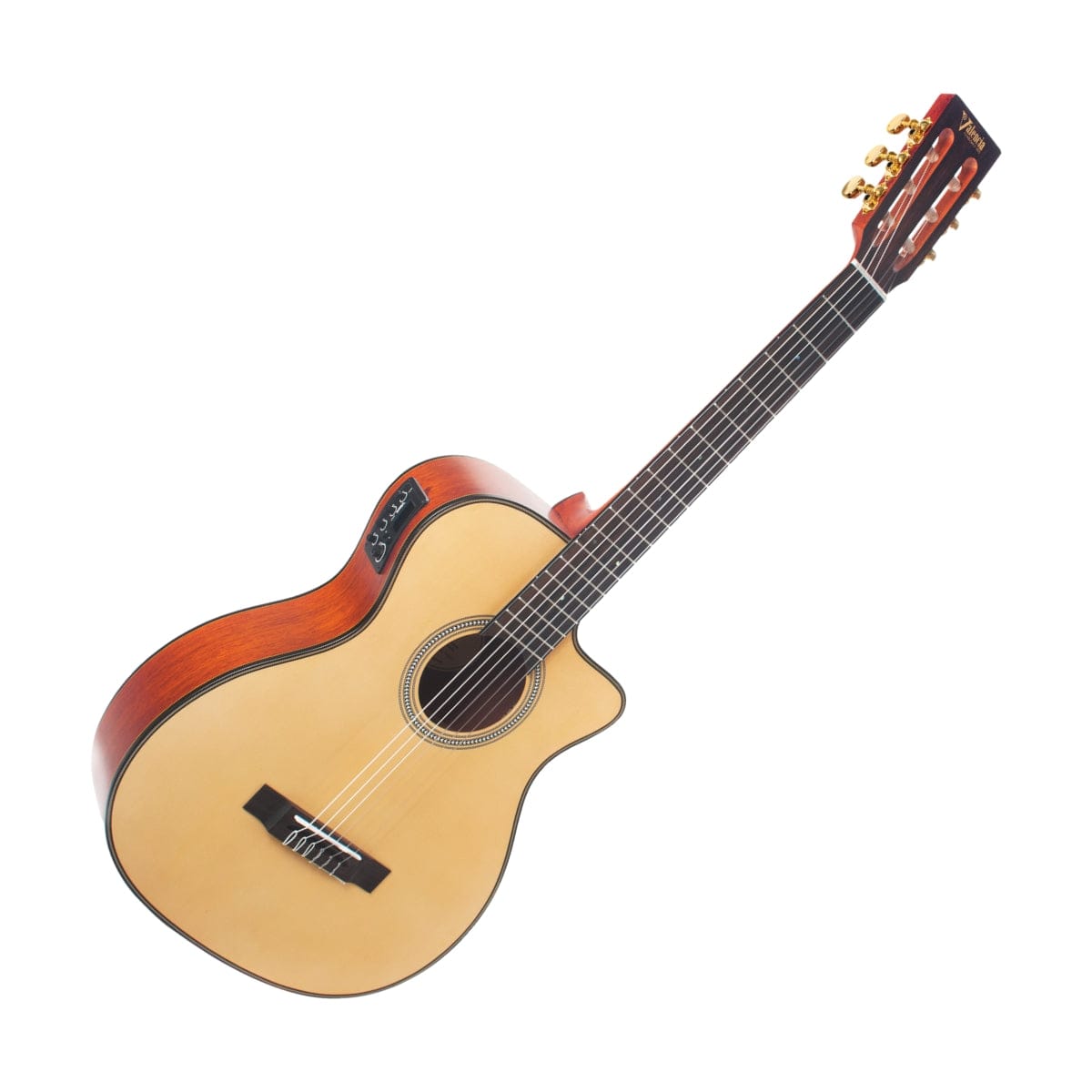 Valencia Guitars Valencia Classical Guitar w/ Pickup Cutaway VA434CE - Byron Music