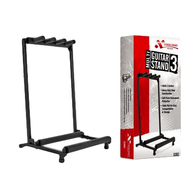 Xtreme Guitar Accessories Xtreme Multi Guitar Stand Rack Holds 3 GS803 - Byron Music