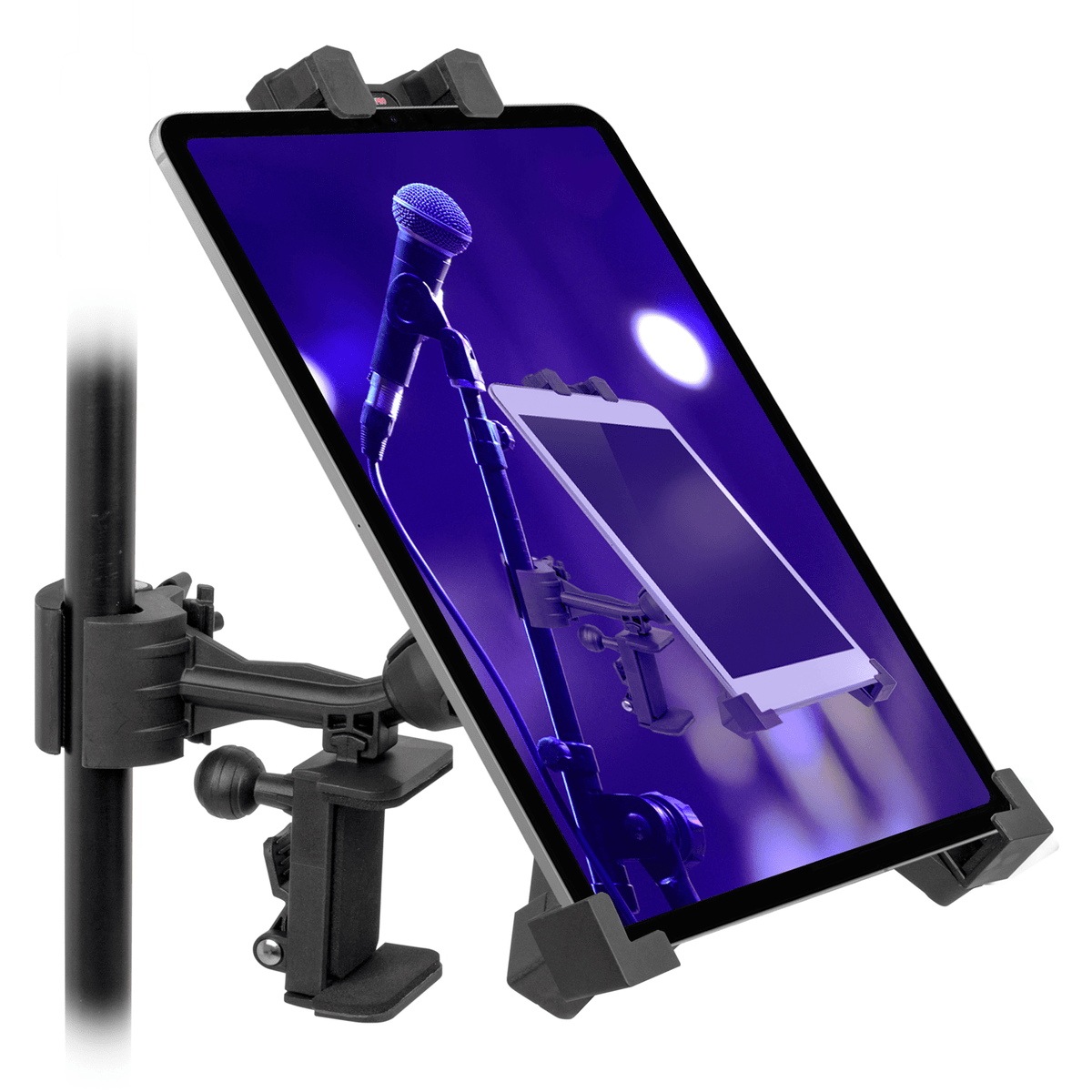 Xtreme PA | Lighting Xtreme Tablet Smart Phone Holder for Mic Stand AP30 - Byron Music