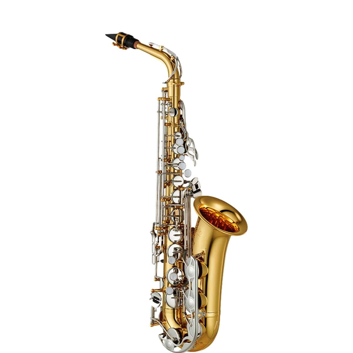 Yamaha Orchestral Yamaha Alto Saxophone Gold Lacquer YAS26 - Byron Music