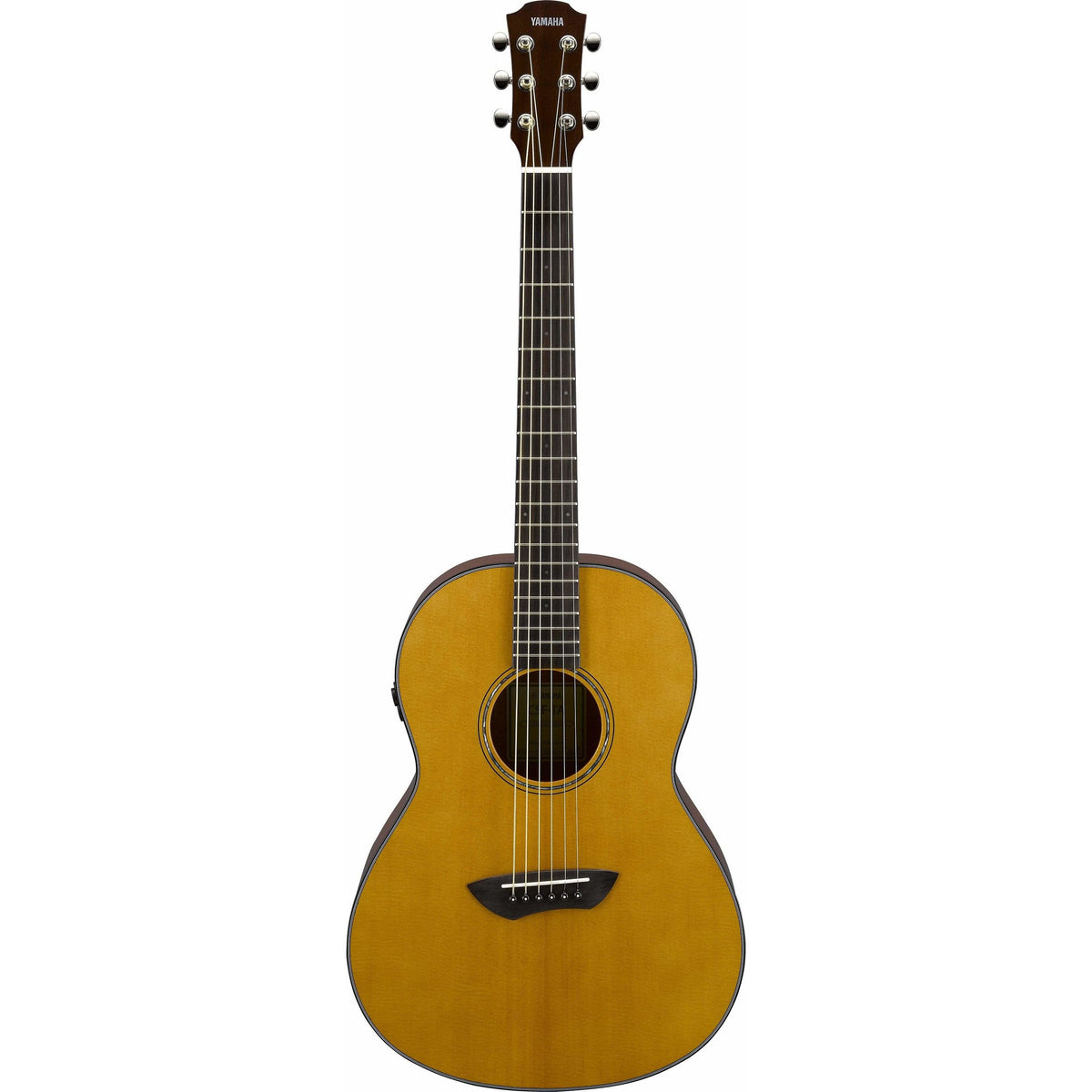 Yamaha Guitar Yamaha CSF-TA TransAcoustic Parlor Acoustic Guitar Vintage Natural - Byron Music