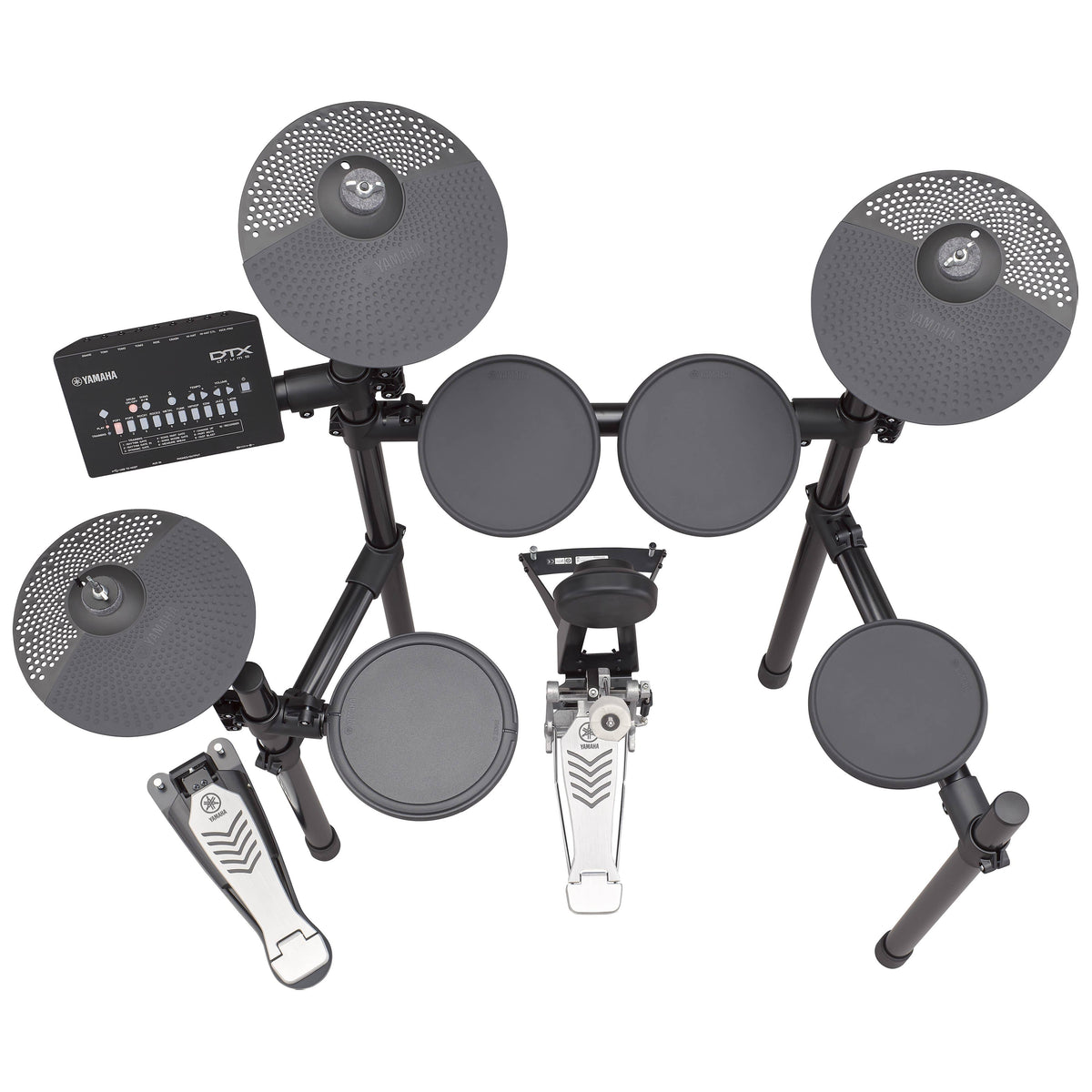 Yamaha Percussion Yamaha DTX452K Plus Pack Electronic Drum Kit with Stool + Headphones - Byron Music