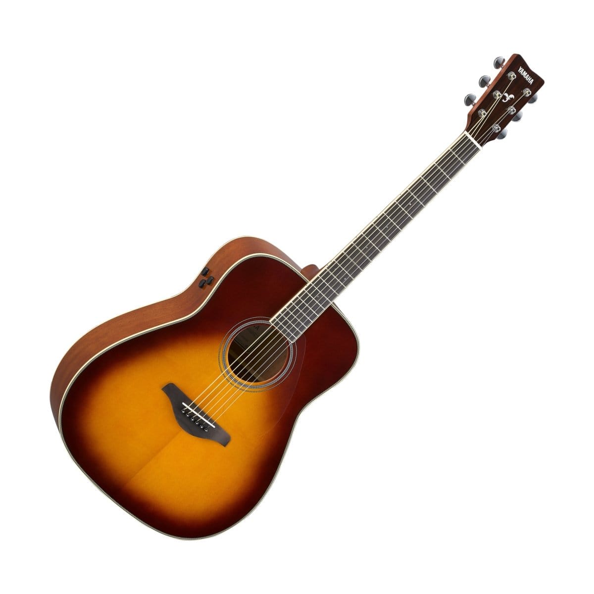 Yamaha Guitars Yamaha FG-TA-BS TransAcoustic Acoustic/Electric Guitar Brown Sunburst - Byron Music