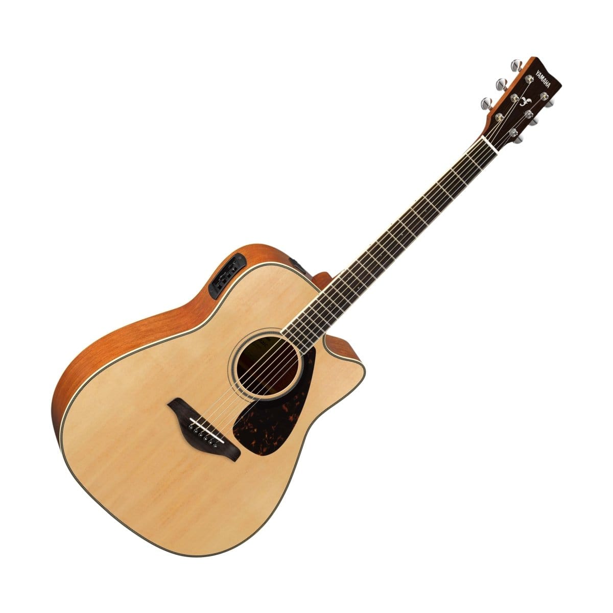 Yamaha Guitar Yamaha FGX820C Acoustic/Electric Guitar Natural - Byron Music