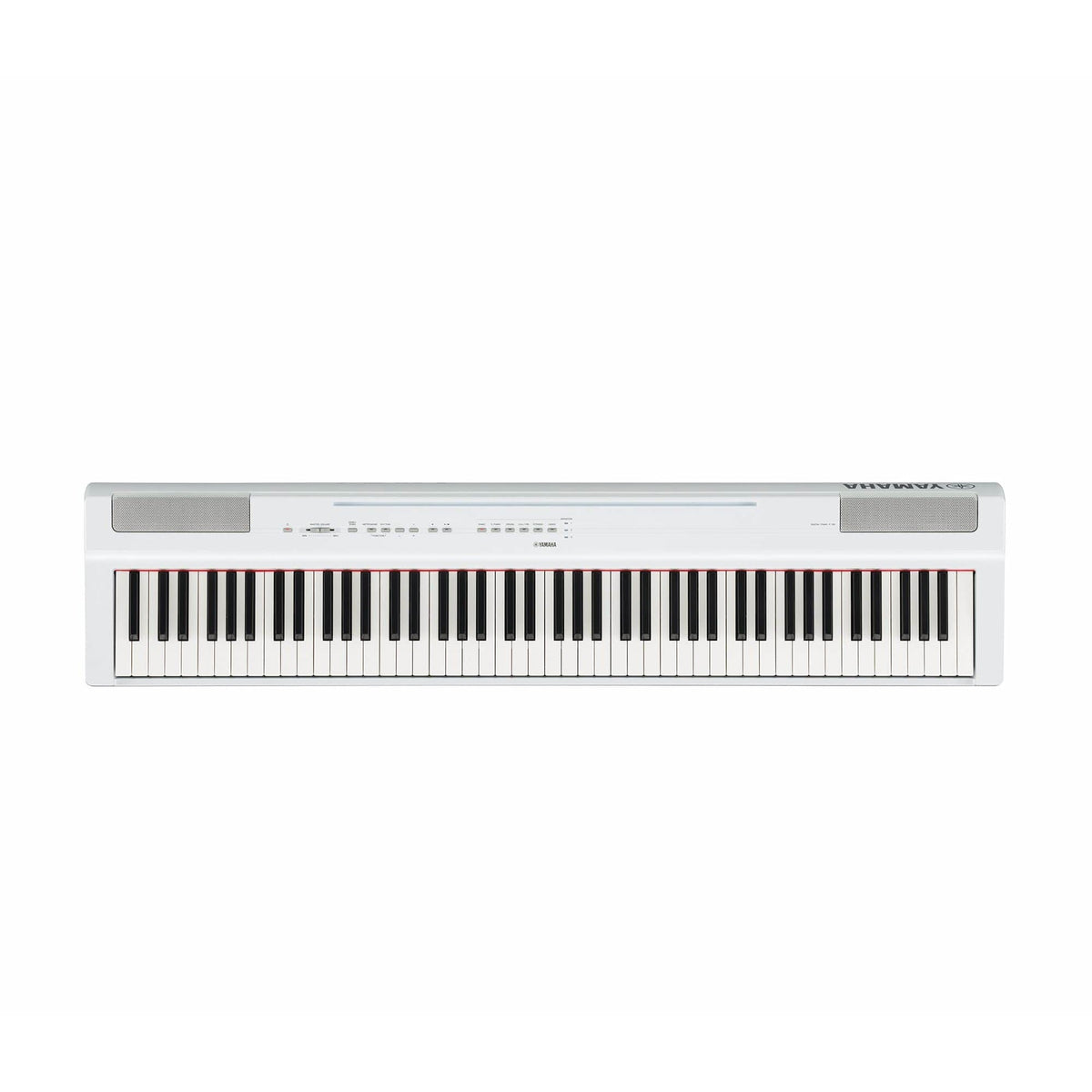 Yamaha Keys Yamaha P125WH Digital Piano White Package with Stand &amp; Pedal Unit - Byron Music