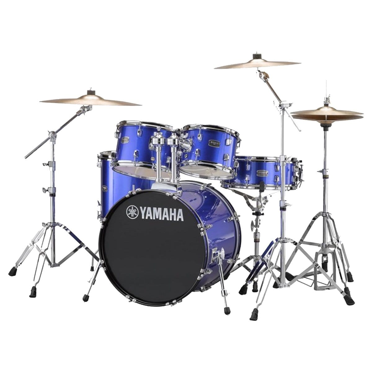 Yamaha Percussion Yamaha Rydeen 5pc Fusion Drum Kit Blue - Byron Music