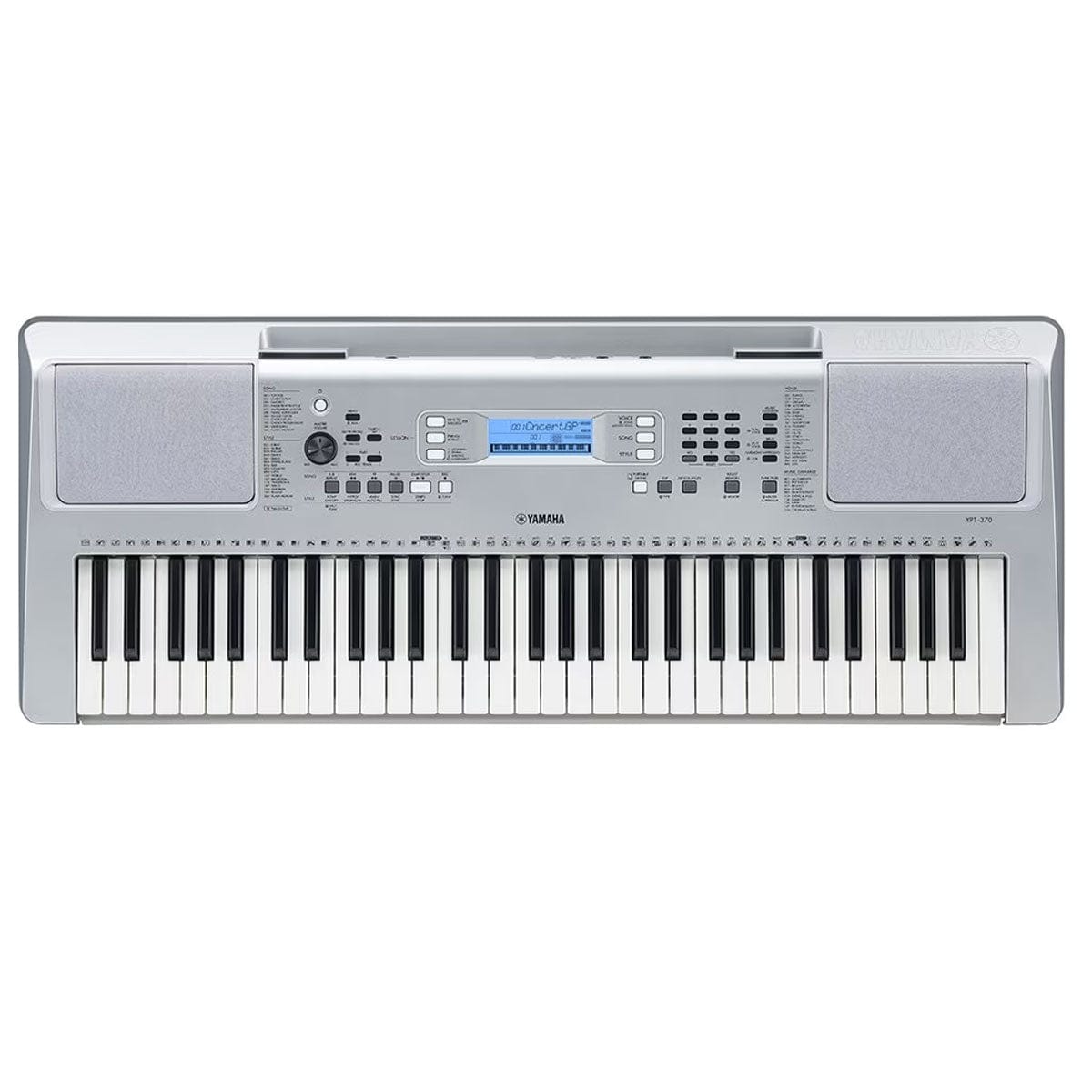 Yamaha Keys Yamaha YPT-370 Portable Keyboard 61 Note - Byron Music